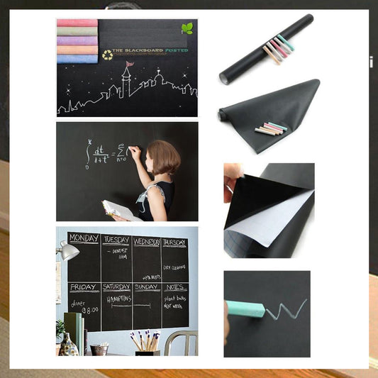 Blackboard Erasable Wall Sticker Chalkboard Sticker