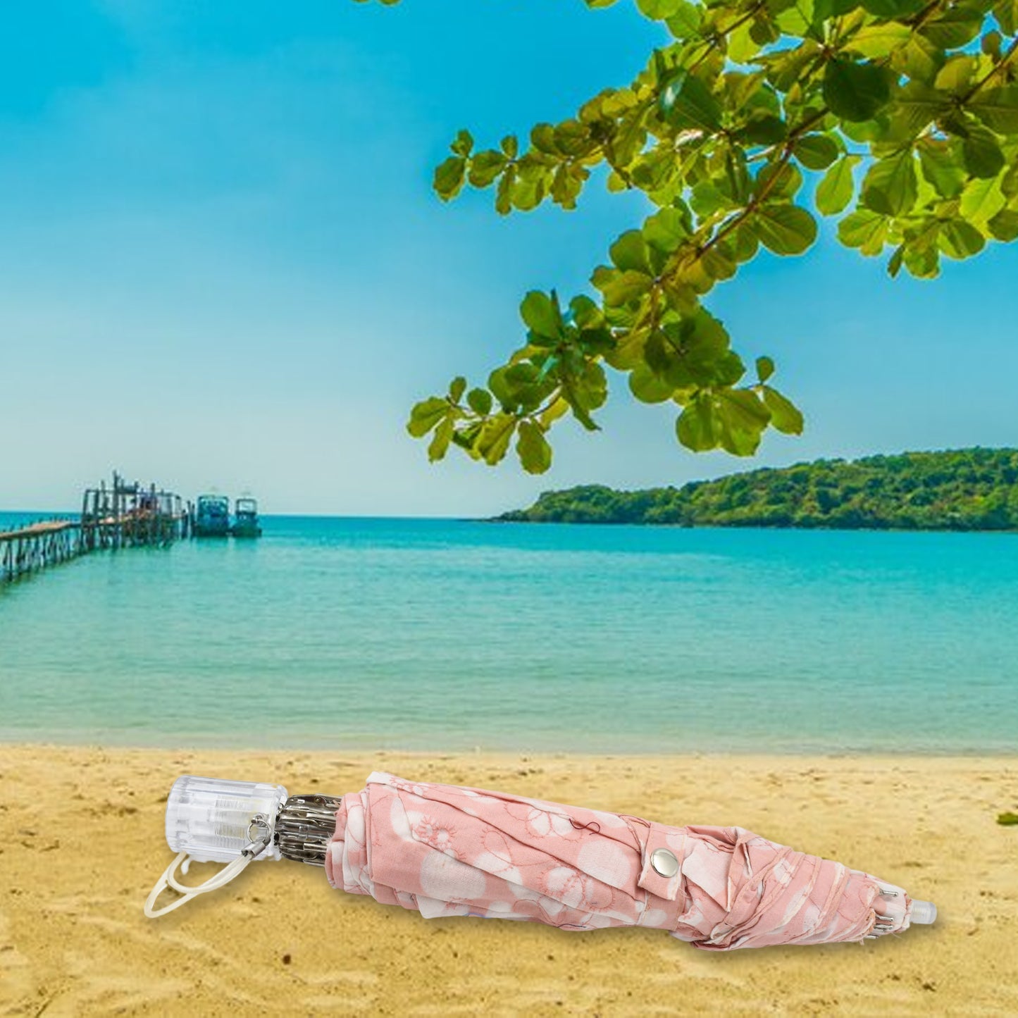 3-foldumbrella Summer Sun Foldable Cute Umbrella