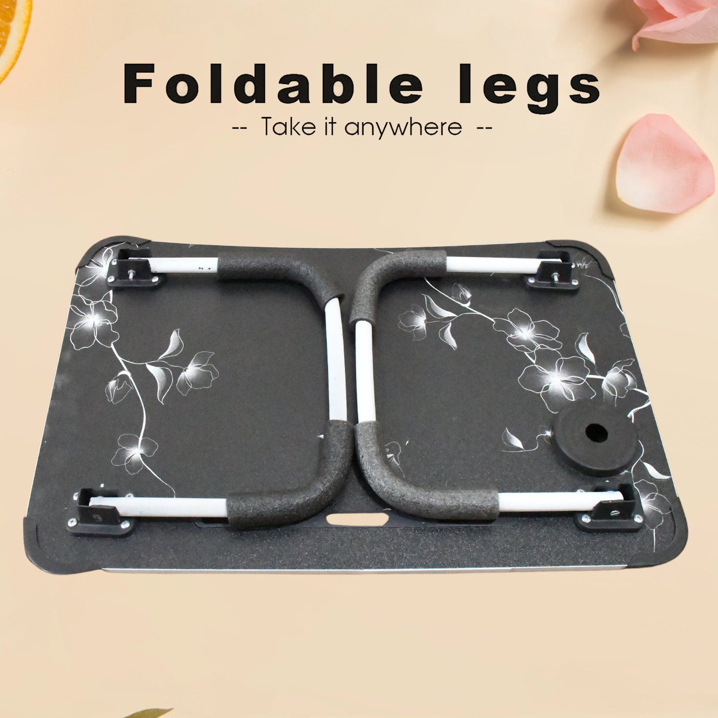 Laptop Table Foldable Portable (grey color)