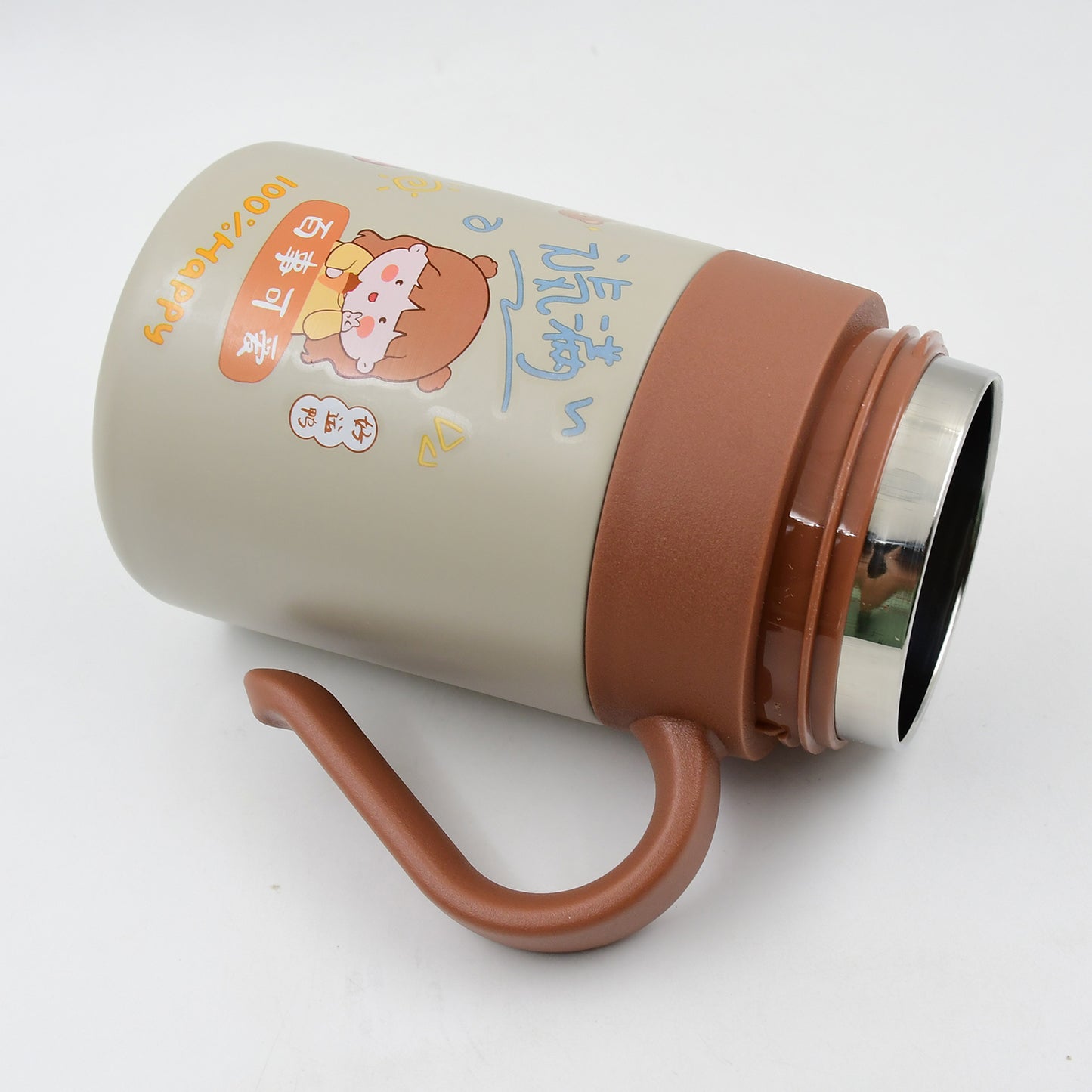 Stainless Steel Mug  Bottle Vacuum Insulated Cup With Handle Small Cup (550 Ml)