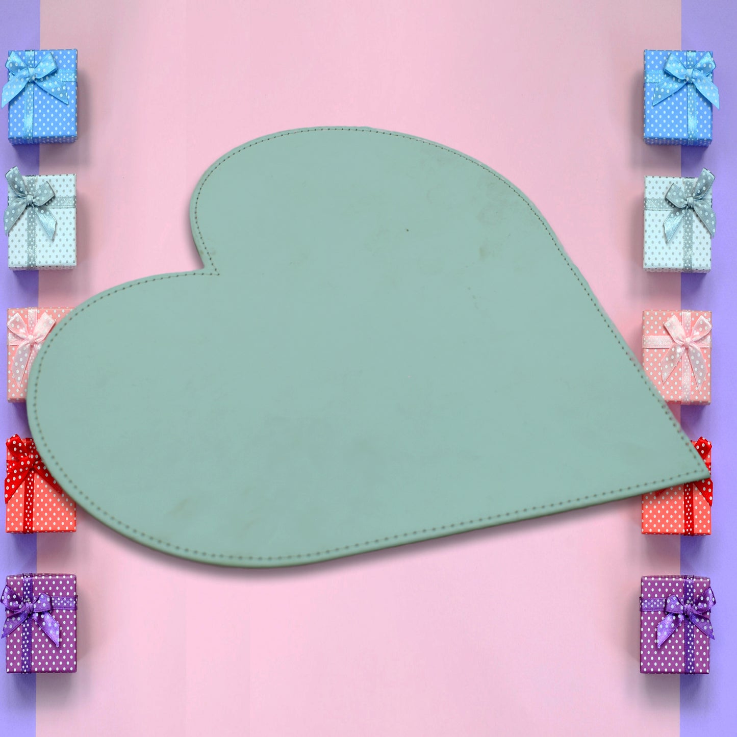 Heart Shape Board For Art And Thick Pad Of Heart Shape For Art