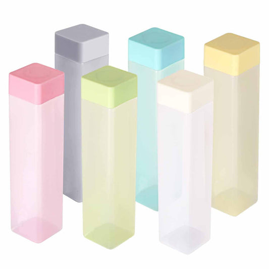 Large Capacity Plastic Water Bottle (6 Pcs Set)