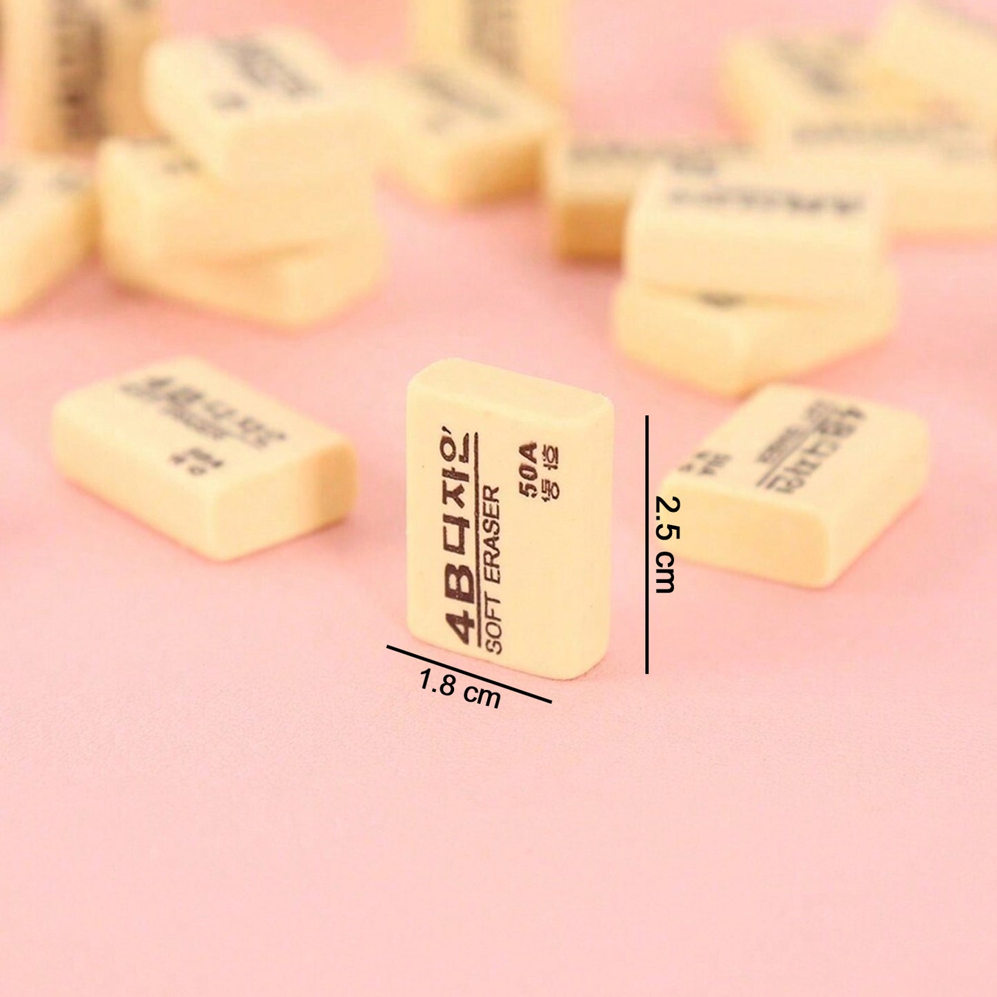 4b yellow Erasers 30 Pack