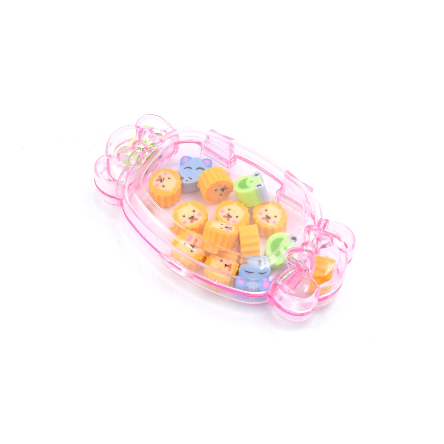 Cute School Eraser Set Cute Eraser Multi Design Rubber Erasers For Pencil Cleaning Stationery School Student Girl Kids (15 Pc In1 Set)