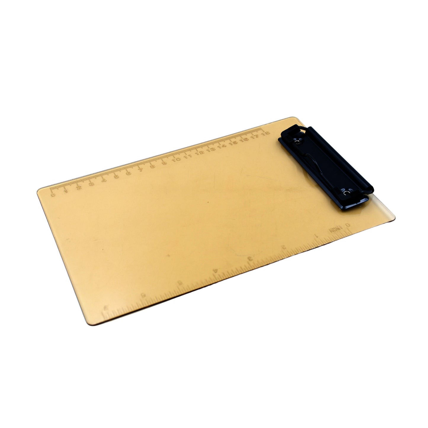 Transparent Plastic Clipboard Pad