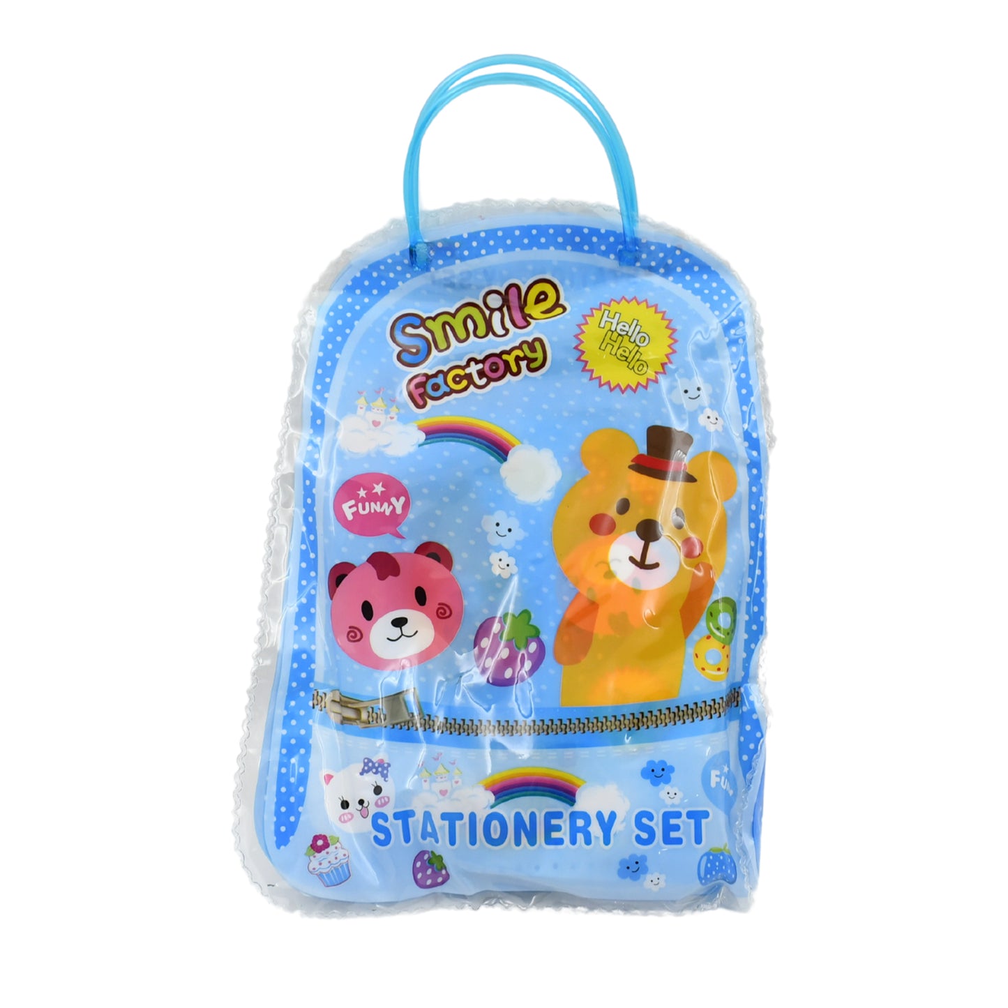 Stationery Kit For Kids - Stationery Set Includes Wooden Pencil Sharpener Pencil And Eraser (6 Pcs Set)