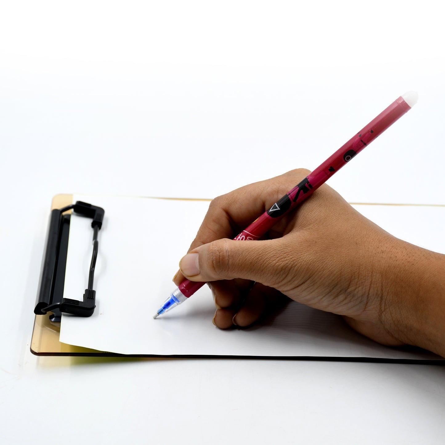 Transparent Plastic Clipboard Pad