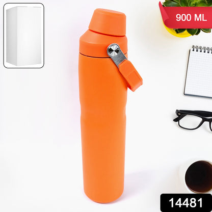 Water Bottle  Insulated Stainless Steel Bottle for Students 900ml