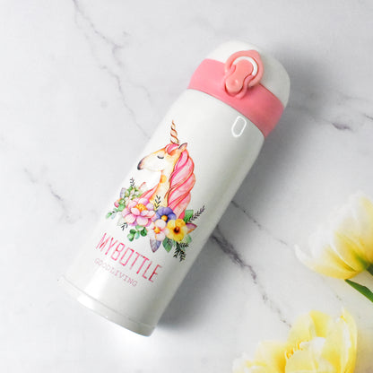 Stainless Steel Insulated Vacuum Water Bottle for kids (350 Ml)