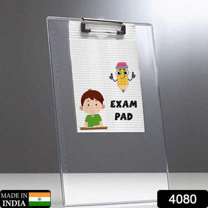 Transparent Premium Exam Pad