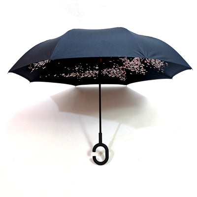 Printed Windproof Reverse Umbrella