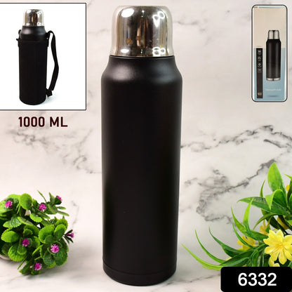 Stainless Steel Vacuum Water Bottle Insulated Flask (1000 Ml Approx)