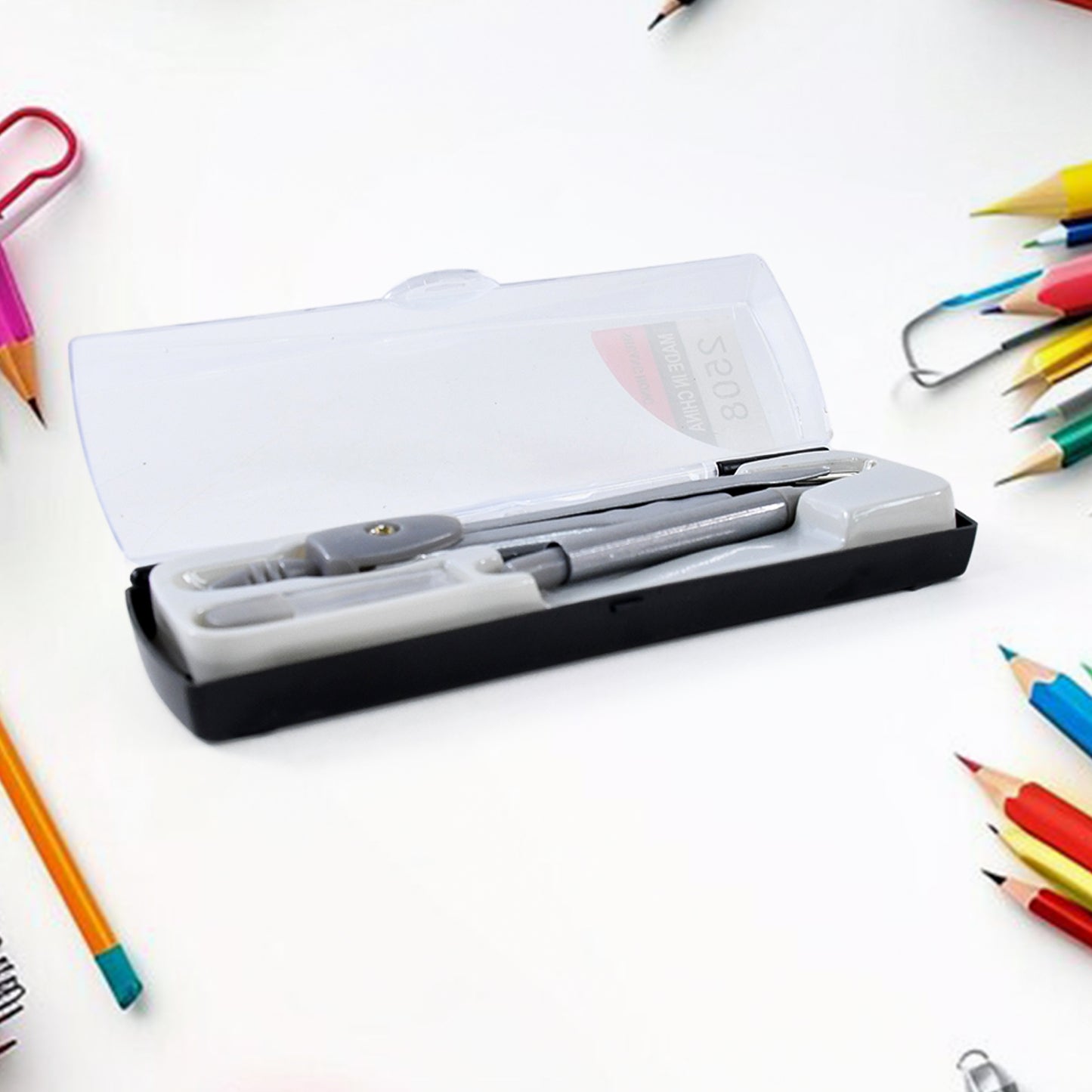 4-in-1 Premium Geometry Compass Set