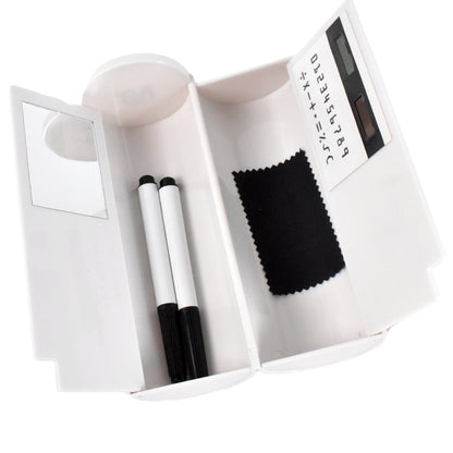 Small Fancy Pencil Box Double Sided Pencil Compass (1 Set)