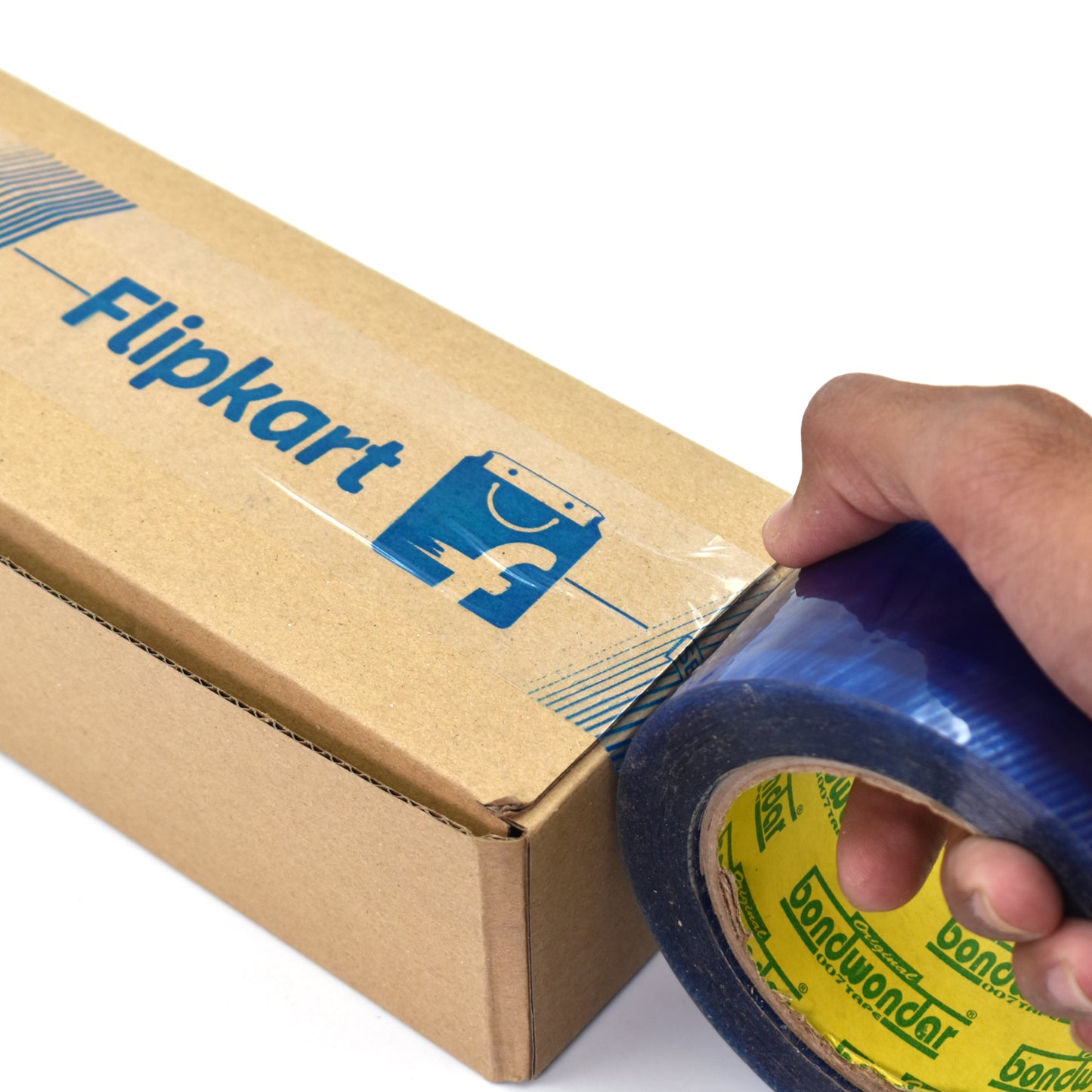 Flipkart Print Blue Tape For Packaging Gifts And Products