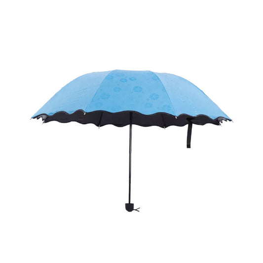 Changing Secret Blossoms With Water Magic Print umbrella