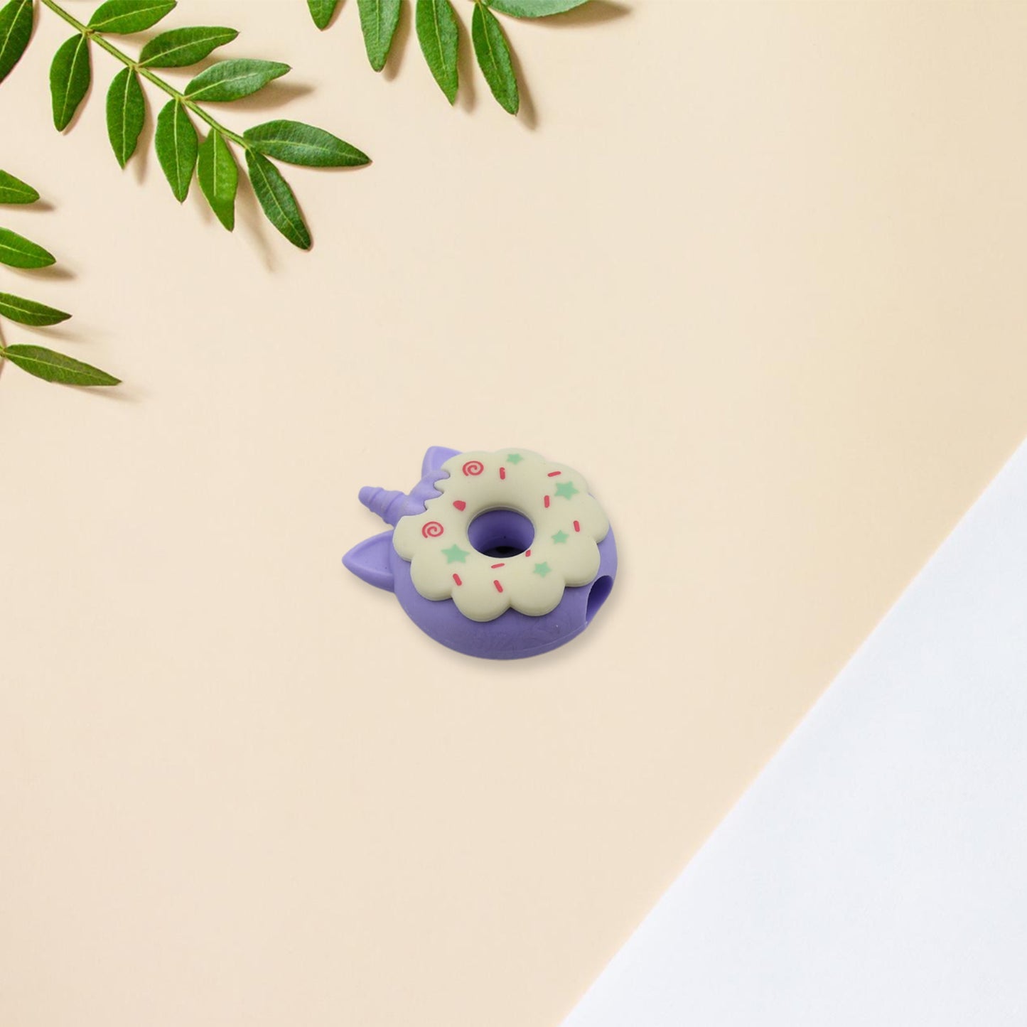 Tree Small Sized Cartoon Themed Non-toxic Donut Erasers School Stationery  For Kids - Boys  Girls  Birthday Gift Return Gift (3pc Set)