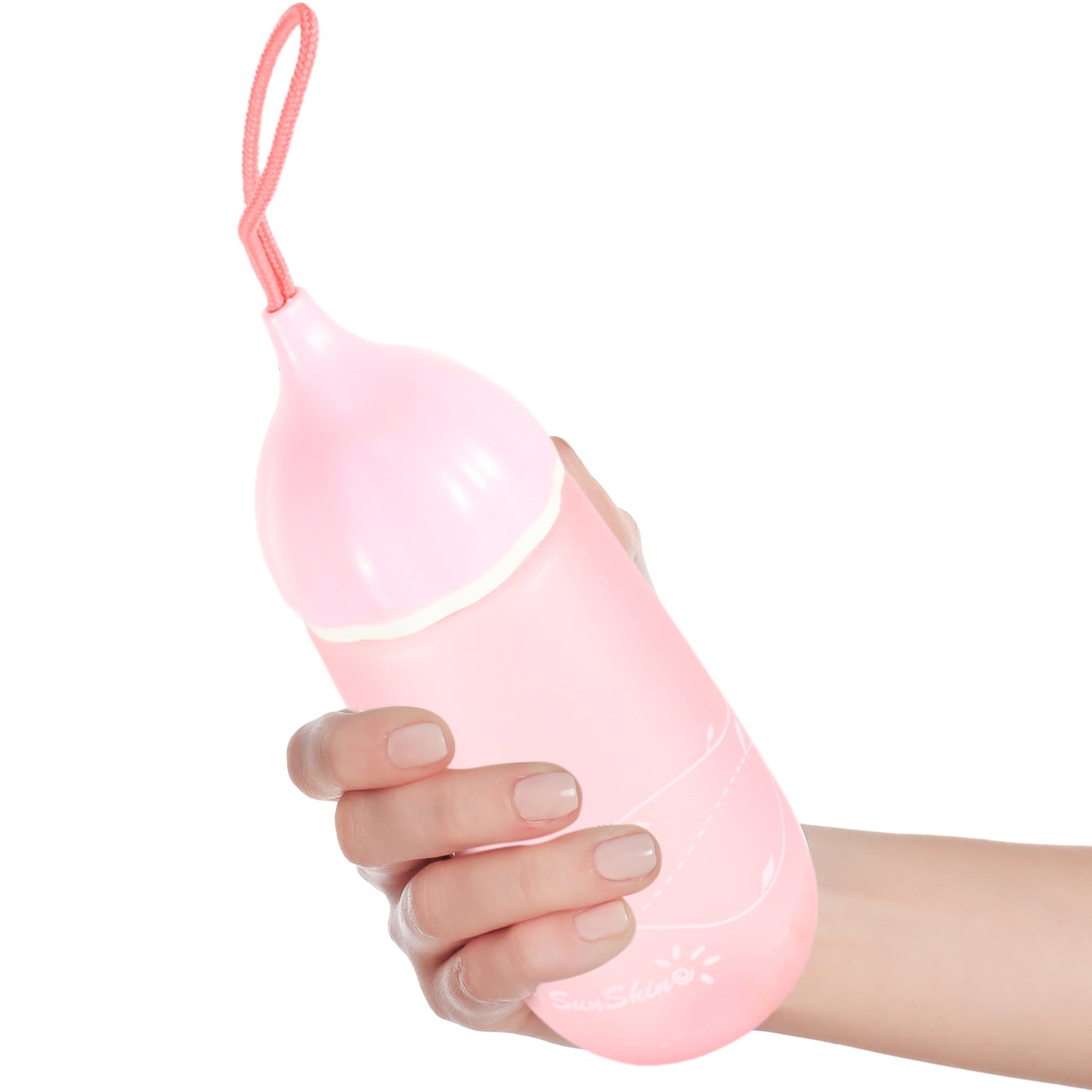Unique Shape Premium Plastic Water Bottle With Dori Easy To Carry Leakproof Bpa-free Water Plastic Water Bottle For Children Home School (1 Pc  550 Ml)