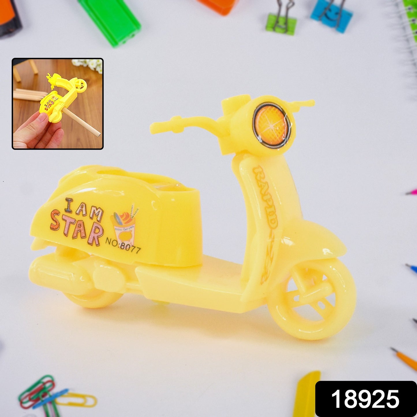 Bike Shaped Pencil Sharpener