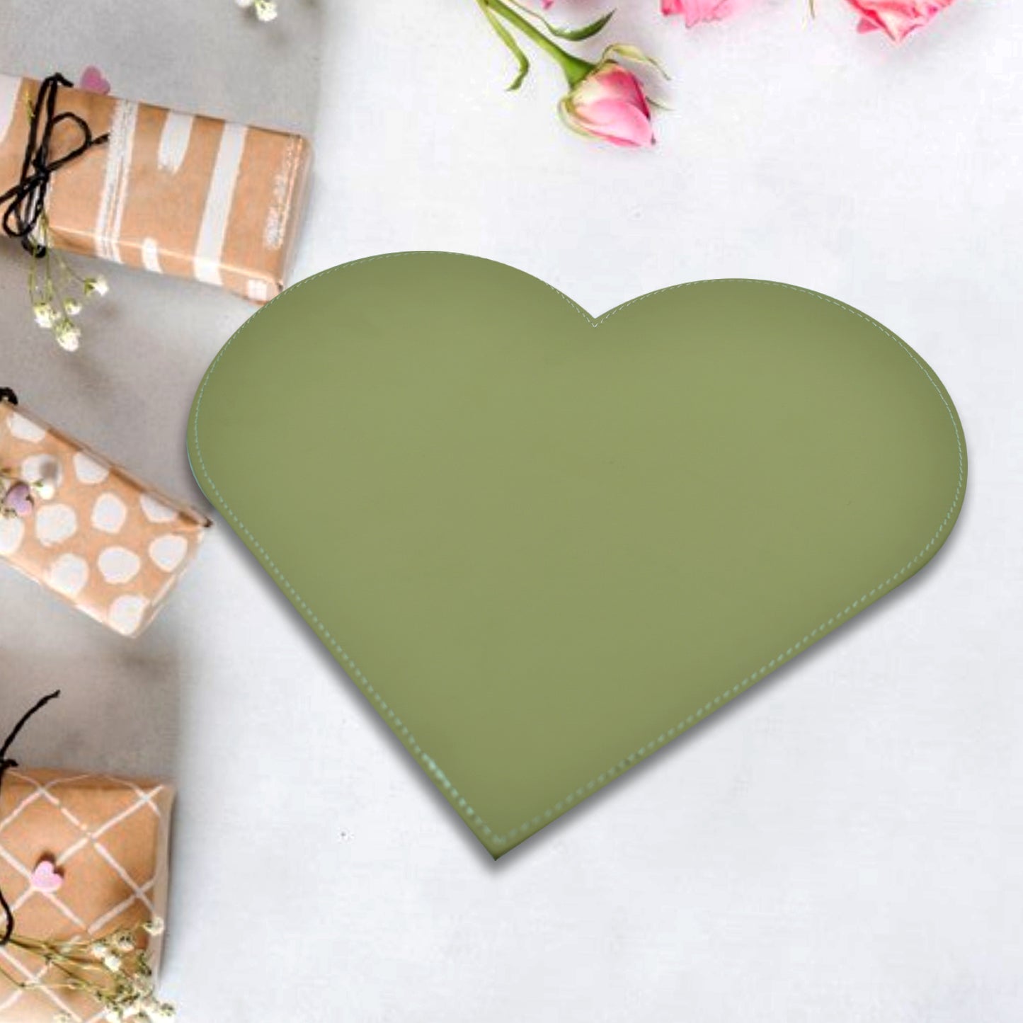 Heart Shape Board For Art And Thick Pad Of Heart Shape For Art