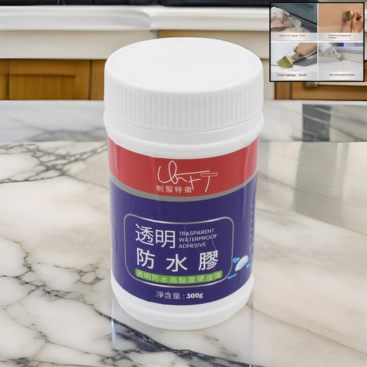 Transparent Waterproof Glue Without Brush (300g)