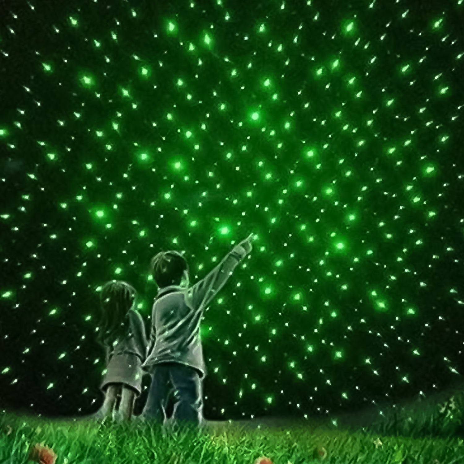 High-power Laser Pointer Pen With 2 Aa Batteries (1 Set)