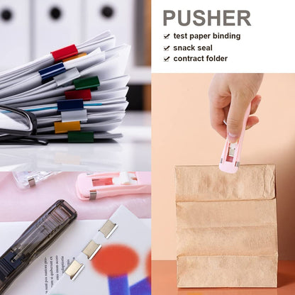Portable Paper Clamp Clip Dispenser Handheld