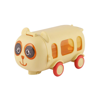 Bus Shape Water Bottle For Kids With Strap (500 Ml)