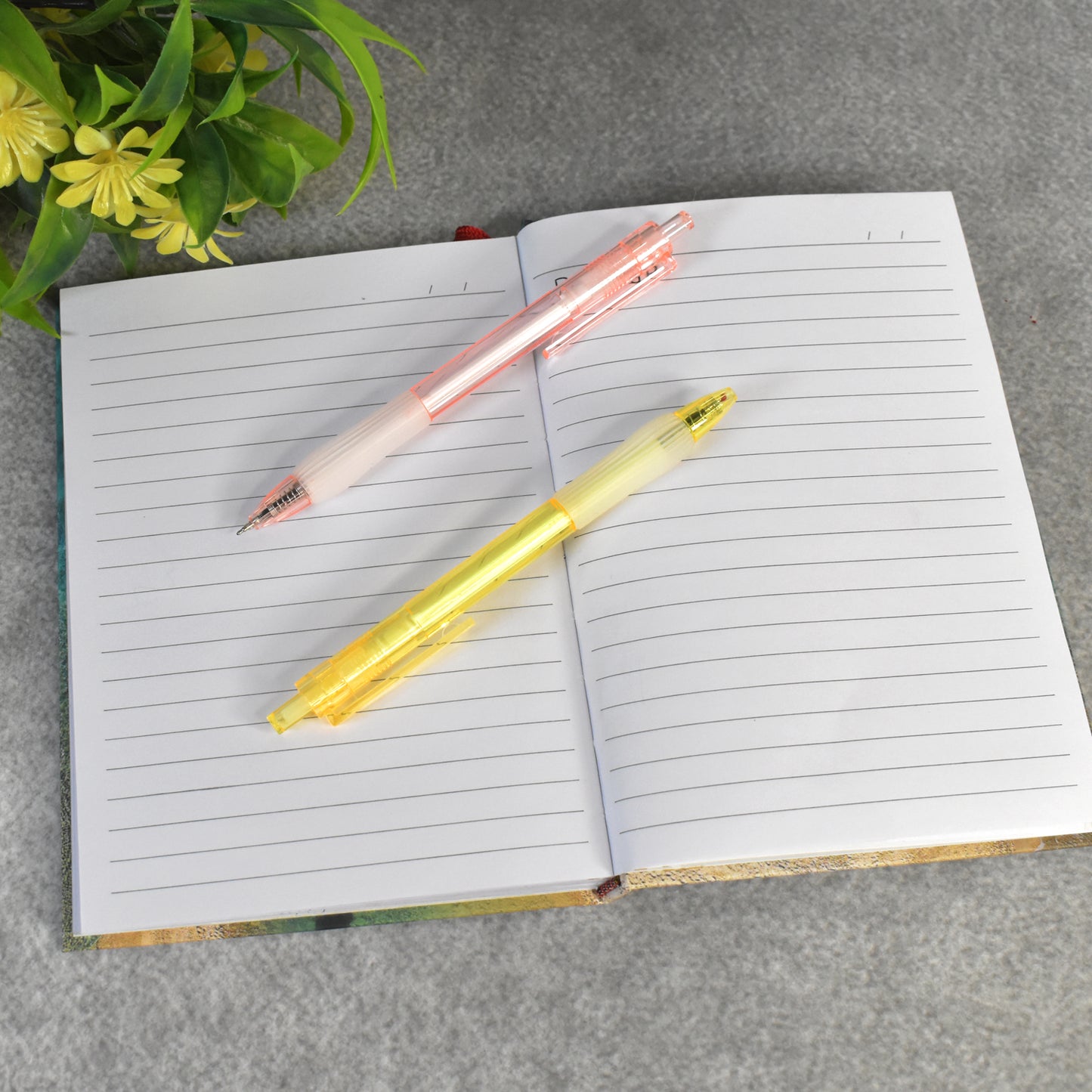Lightweight Smooth Writing Black Ball Pens (2 Pc)