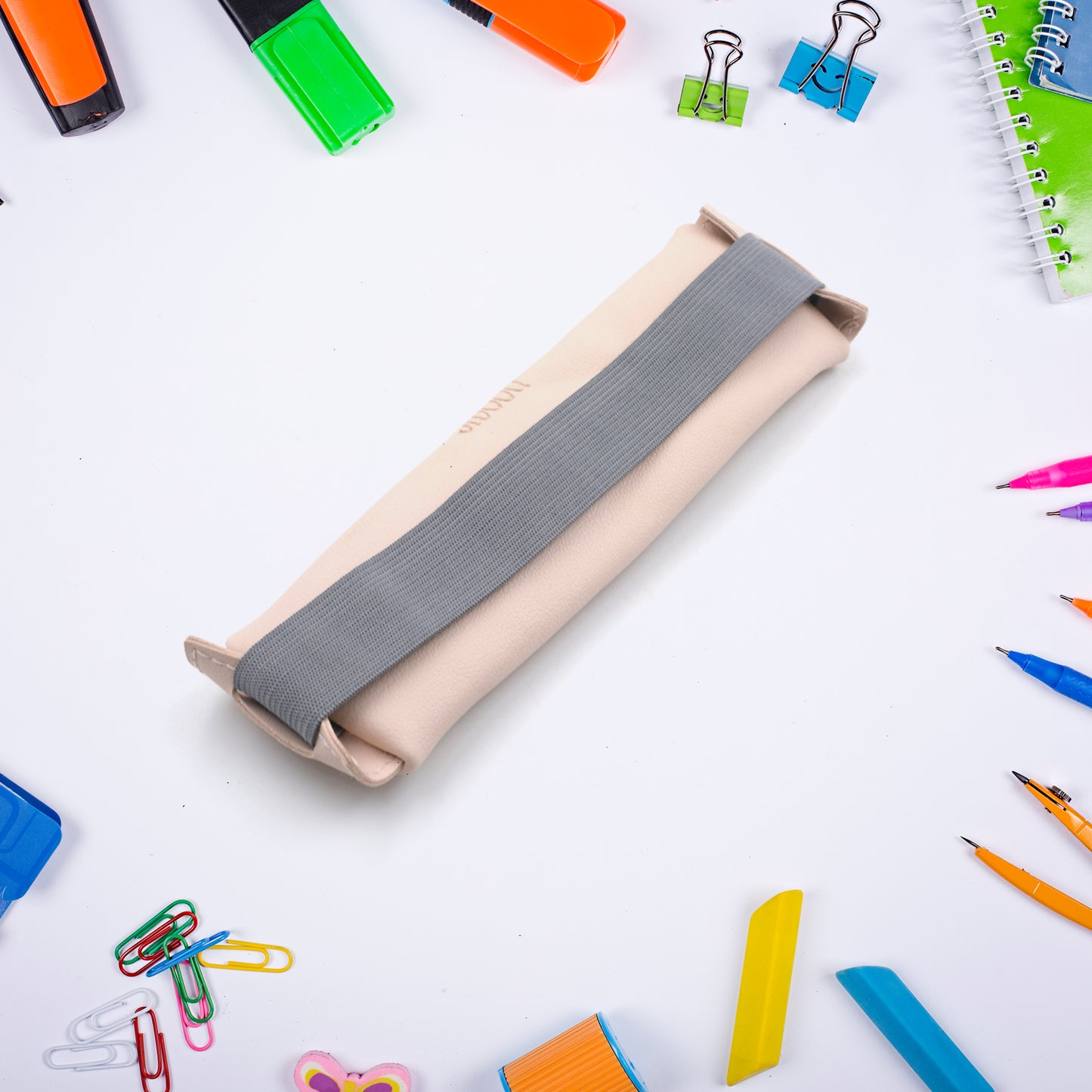 Leather Pencil Case High-quality Leather Pencil Pouch