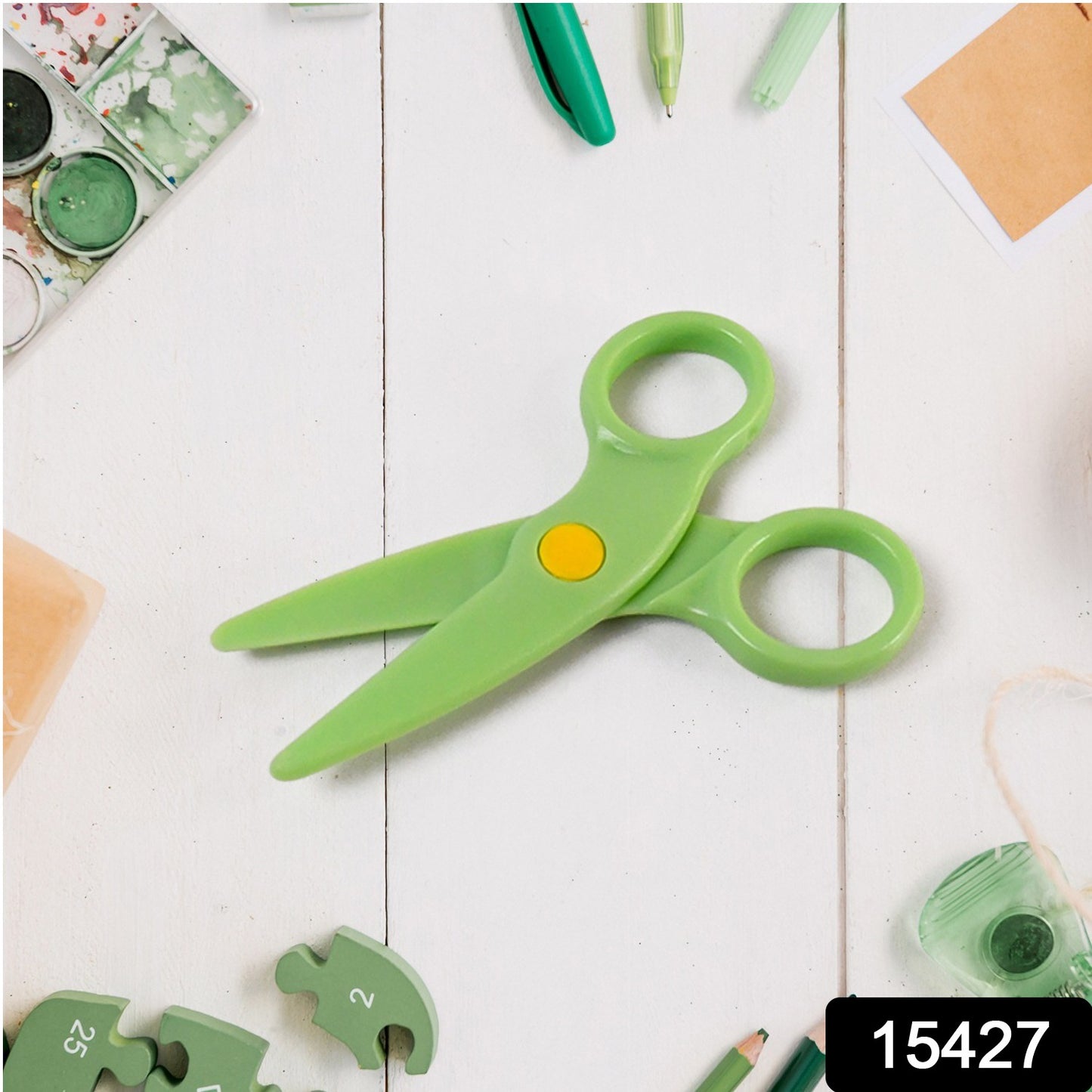 Plastic Safety Scissors (1 Pc)