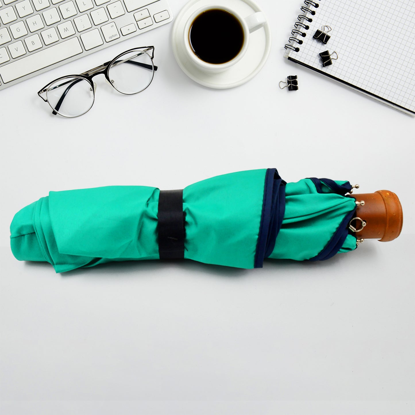 3-fold Sun Rain Protective Foldable Umbrella (1 Pc)