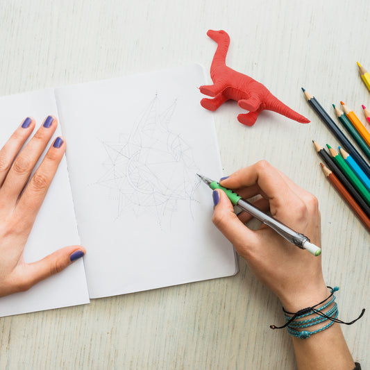 Dinosaur Shaped Animal Erasers For Kids